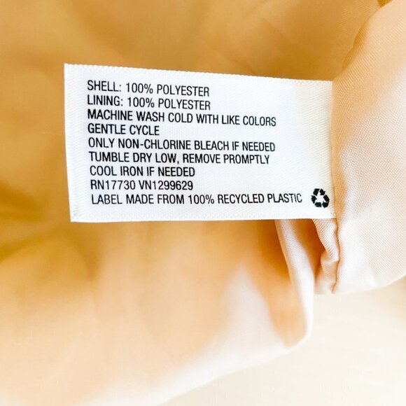 🦋 WILD FABLE Oatmeal Tan Teddy Zip Up Jacket Medium Fuzzy Cute Cozy Comfy - Picture 4 of 4